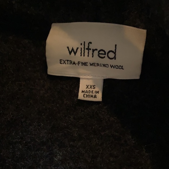 Wilfred extra fine merino wool open cardigan - Picture 2 of 2